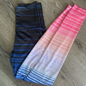 Beyond Yoga XS multi color legging